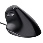 Mouse Trust Bayo Vertical, USB, Ergonomic (Negru) fotografia produsului View 4 S