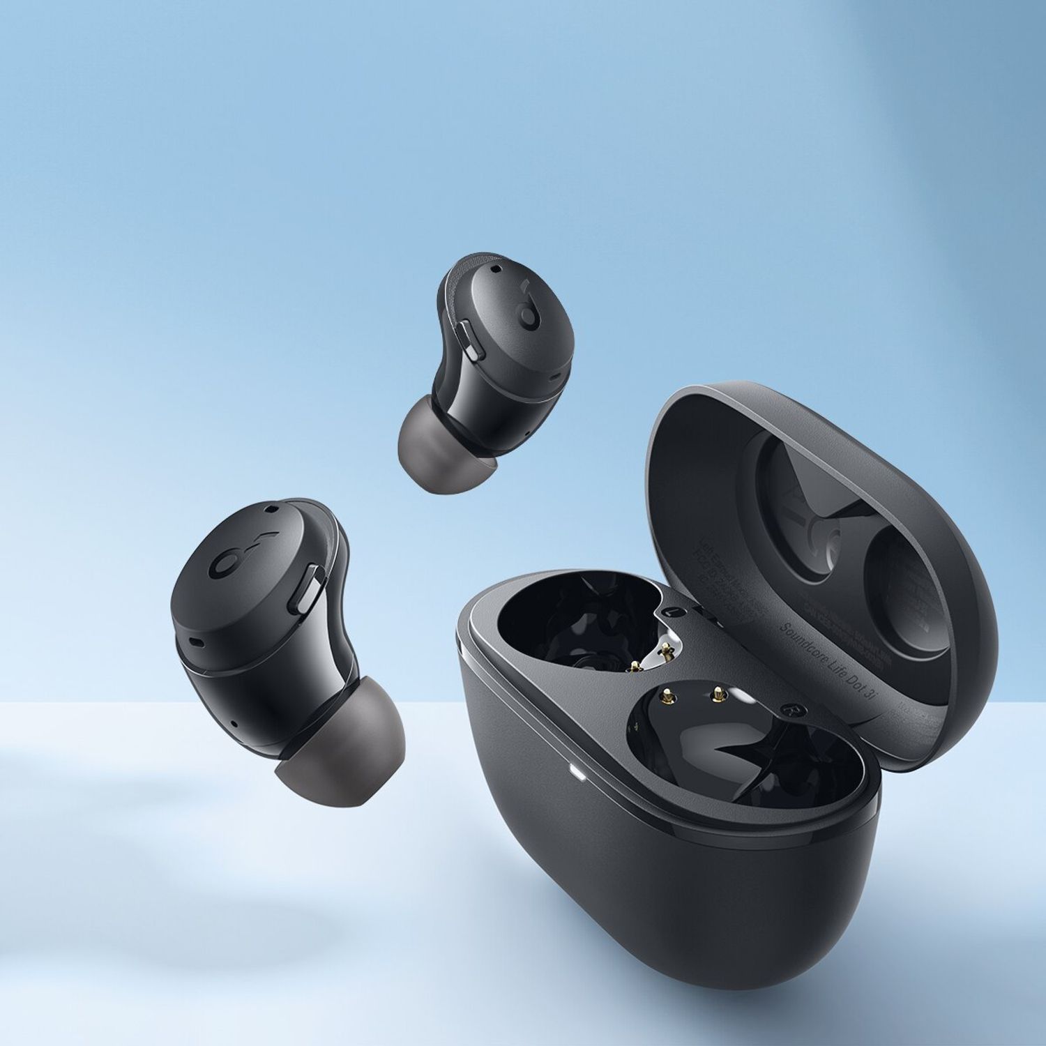 Casti Wireless Anker Soundcore Life Dot 3i, Active Noise Cancelling (Negru) fotografia produsului View 3 L