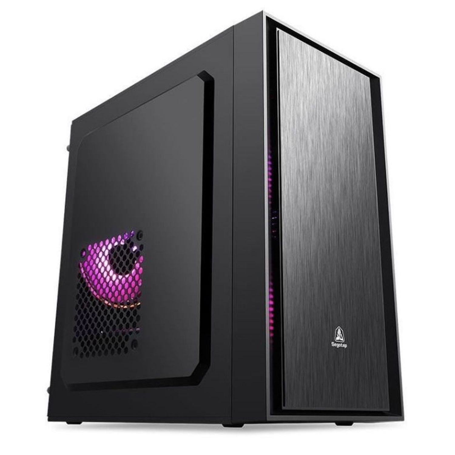 Carcasa Segotep Knight W1, Mid Tower, Sursa 500W (Negru) fotografia produsului