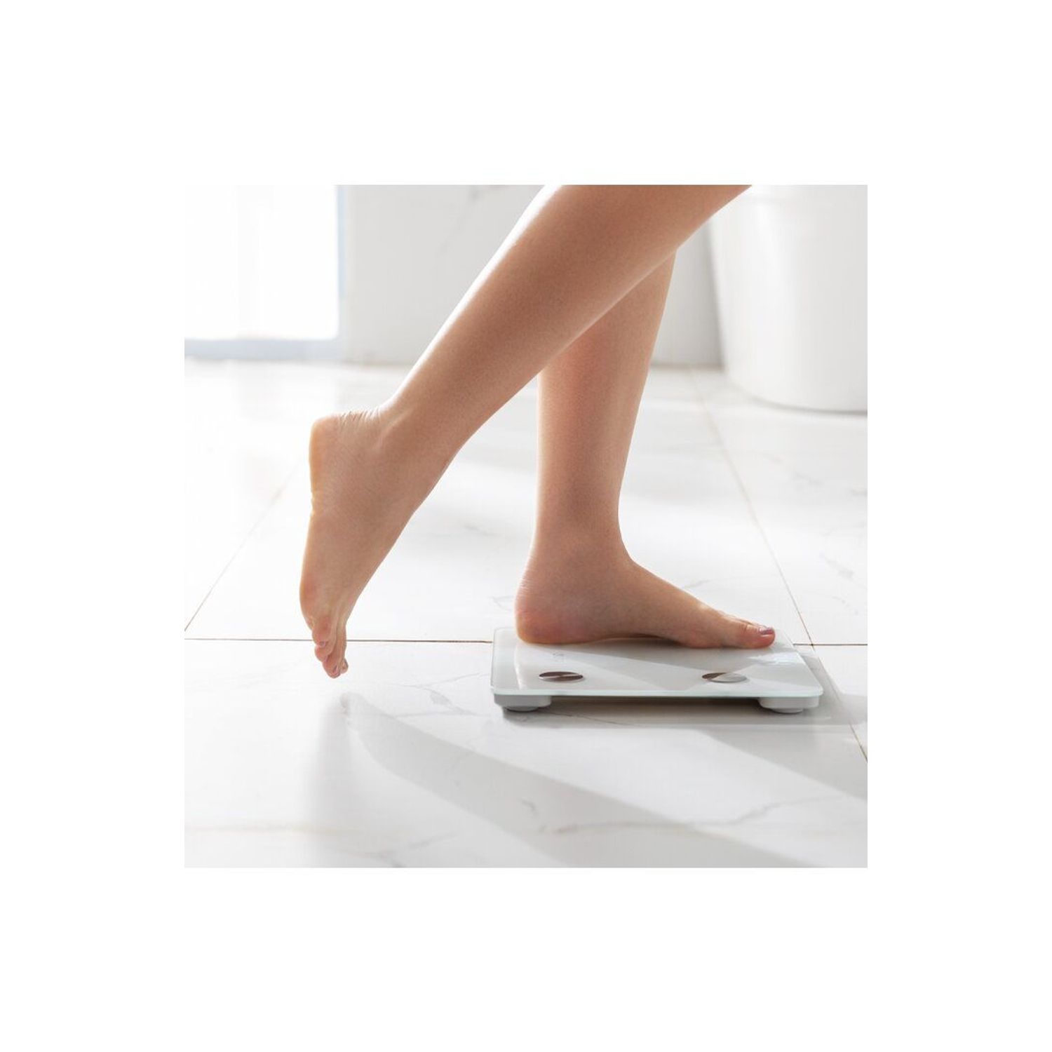 Cantar de baie eufy C1, Bluetooth, 180 kg (Alb) fotografia produsului View 2 L