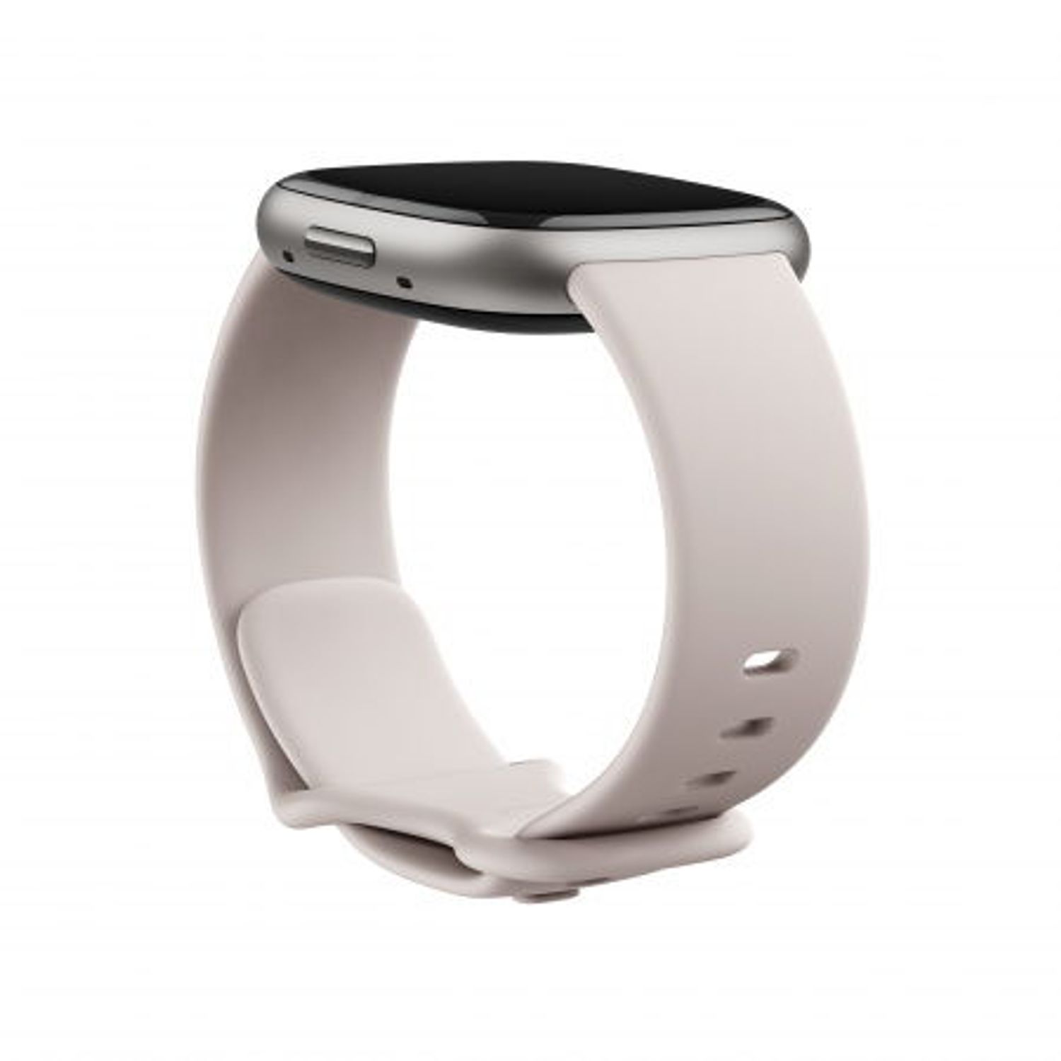 Ceas activity tracker Fitbit Sense 2, GPS, NFC, Bluetooth, Waterproof (Alb) fotografia produsului View 3 L