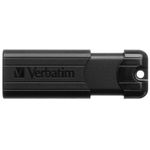 Stick USB Verbatim Pinstripe, USB 3.0, 32GB (Negru) fotografia produsului View 3 S