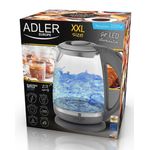 Fierbator de apa Adler AD 1286, 2200 W, 2 L (Transparent) fotografia produsului View 4 S