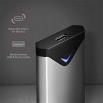 Adaptor AXAGON EEM2-U3C, USB 3.1 Type-C - M.2 SSD (Gri) fotografia produsului View 3 S