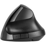 Mouse Vertical Wireless Rebel KOM1007, optic, 1600 Dpi (Negru) fotografia produsului View 3 S