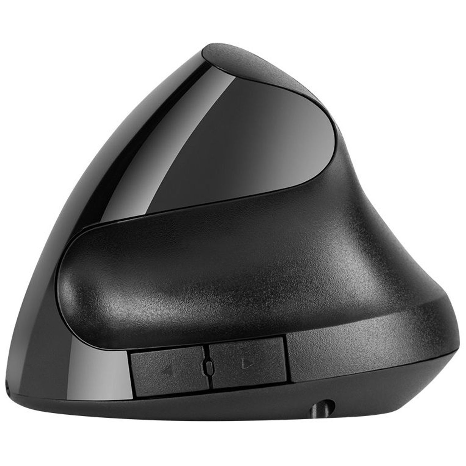 Mouse Vertical Wireless Rebel KOM1007, optic, 1600 Dpi (Negru) fotografia produsului View 3 L