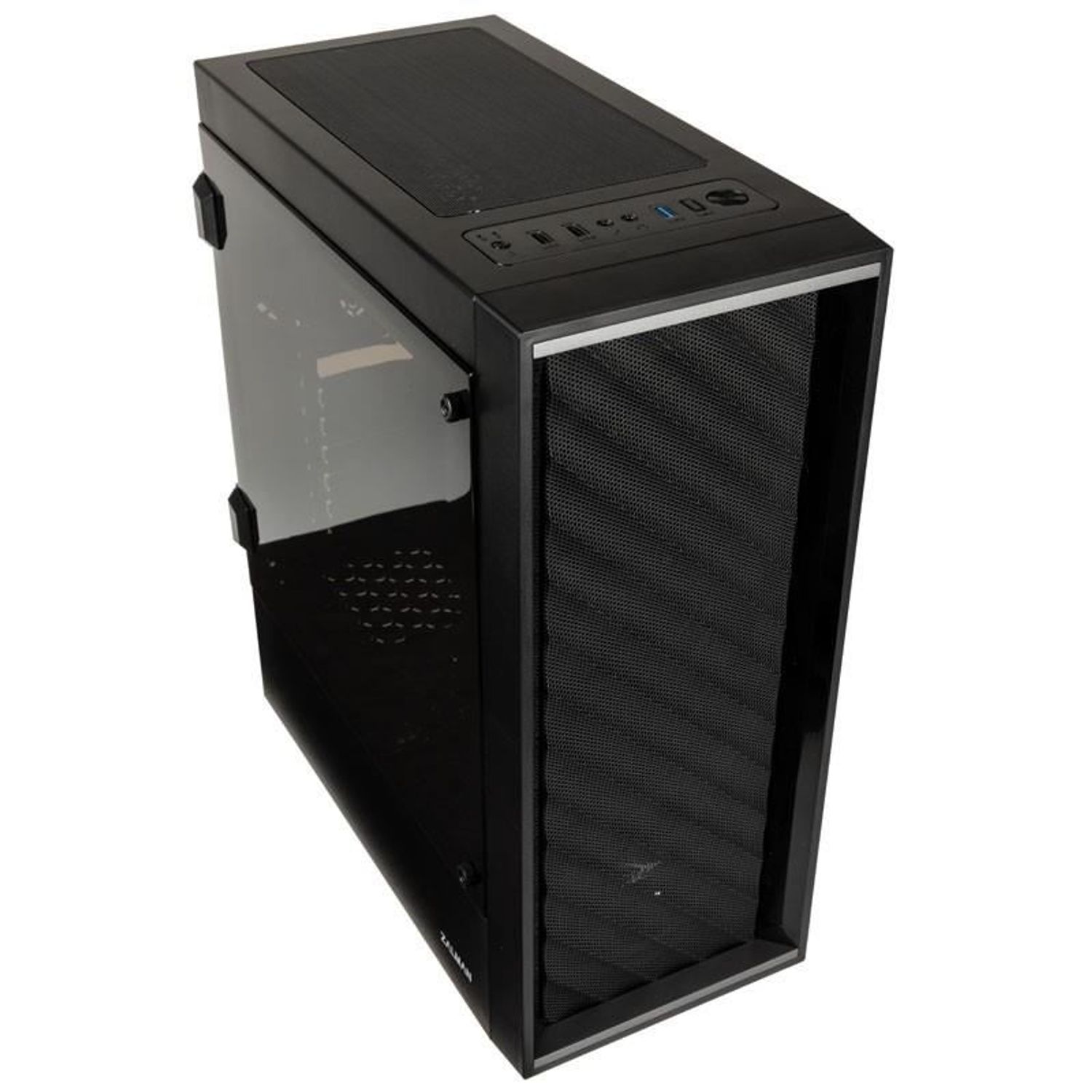 Carcasa Zalman T7, MiddleTower (Negru) fotografia produsului View 4 L