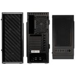 Carcasa Zalman T7, MiddleTower (Negru) fotografia produsului View 3 S