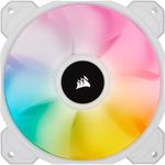 Ventilator Corsair iCUE SP120 RGB ELITE White Performance, 120mm fotografia produsului View 5 S