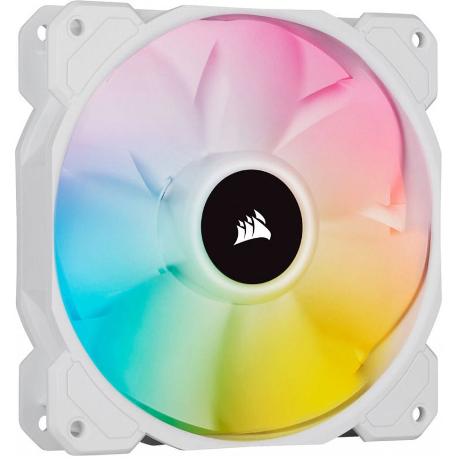 Ventilator Corsair iCUE SP120 RGB ELITE White Performance, 120mm fotografia produsului