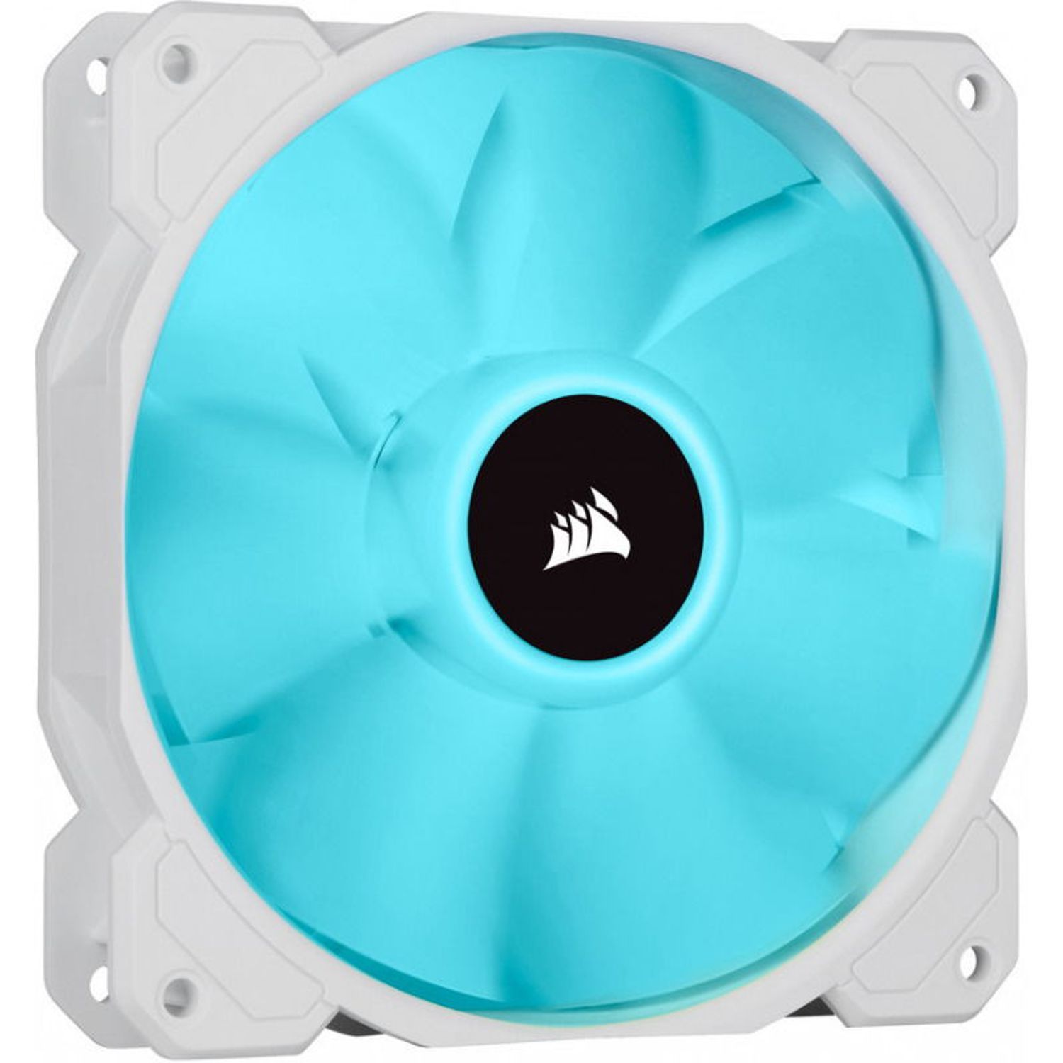 Ventilator Corsair iCUE SP120 RGB ELITE White Performance, 120mm fotografia produsului View 4 L