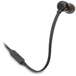 Casti Stereo JBL T110, Microfon (Negru) fotografia produsului
