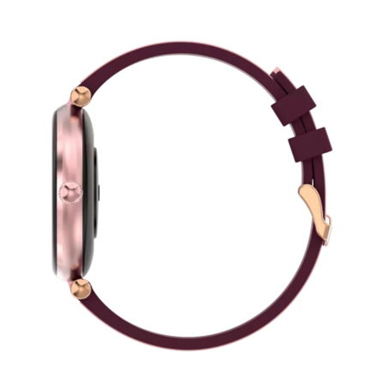 Smartwatch Canyon Semifreddo SW-61, Display AMOLED  1.19", Bluetooth (Roz/Mov) fotografia produsului View 4 L