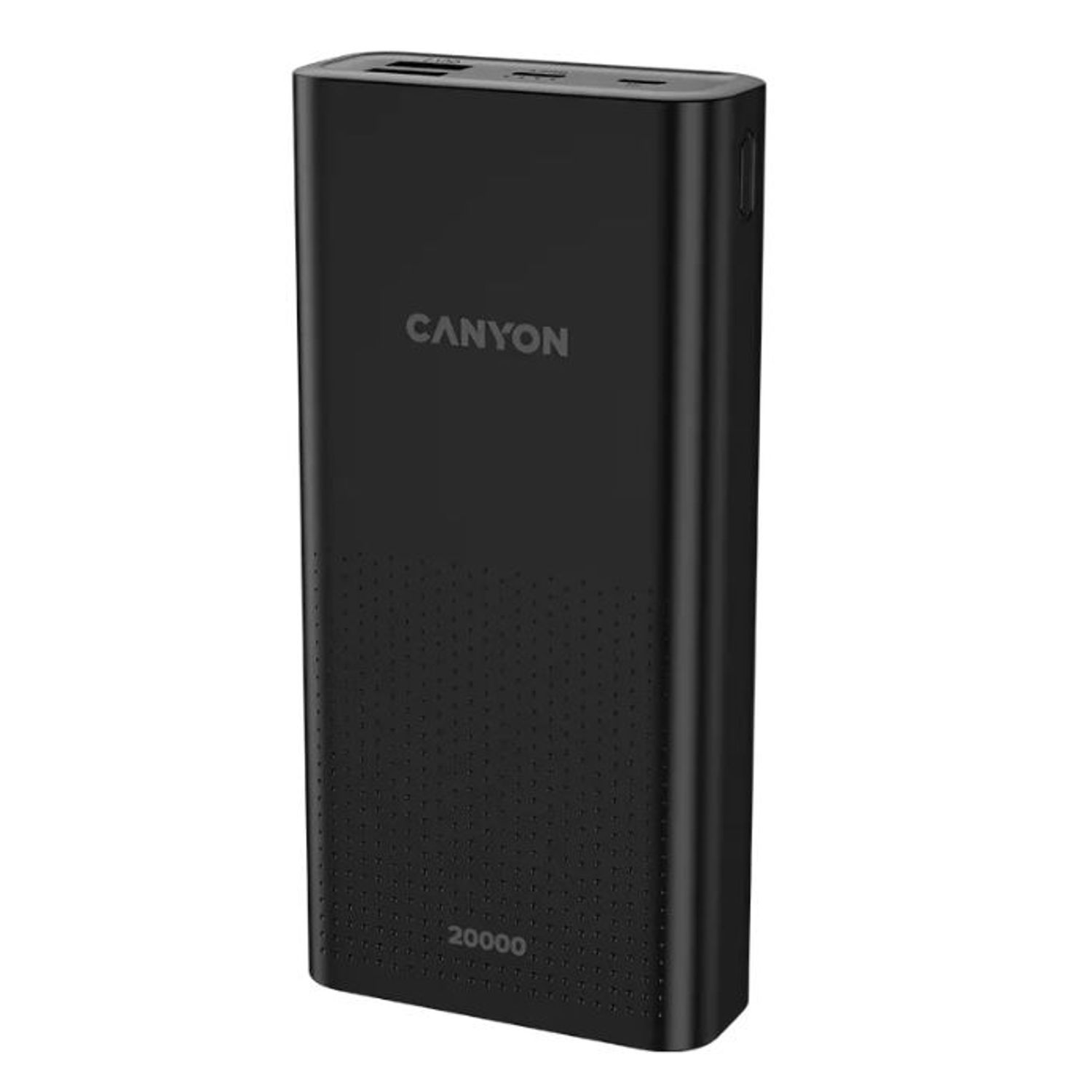 Acumulator extern Canyon PB-2001, 20000mAh (Negru) fotografia produsului