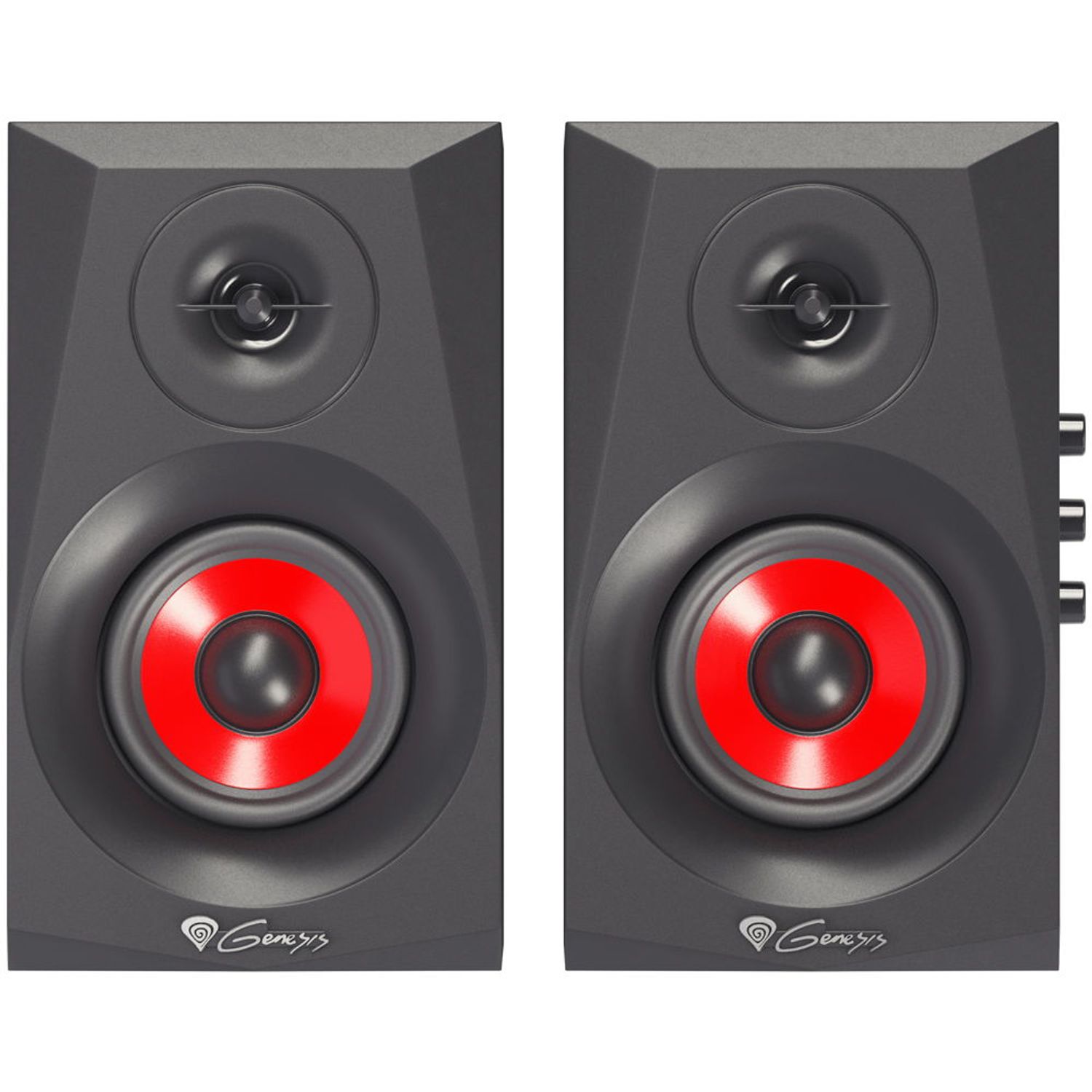 Boxe Genesis Helium 400BT, 2.0, 40 W (Negru/Rosu) fotografia produsului View 3 L
