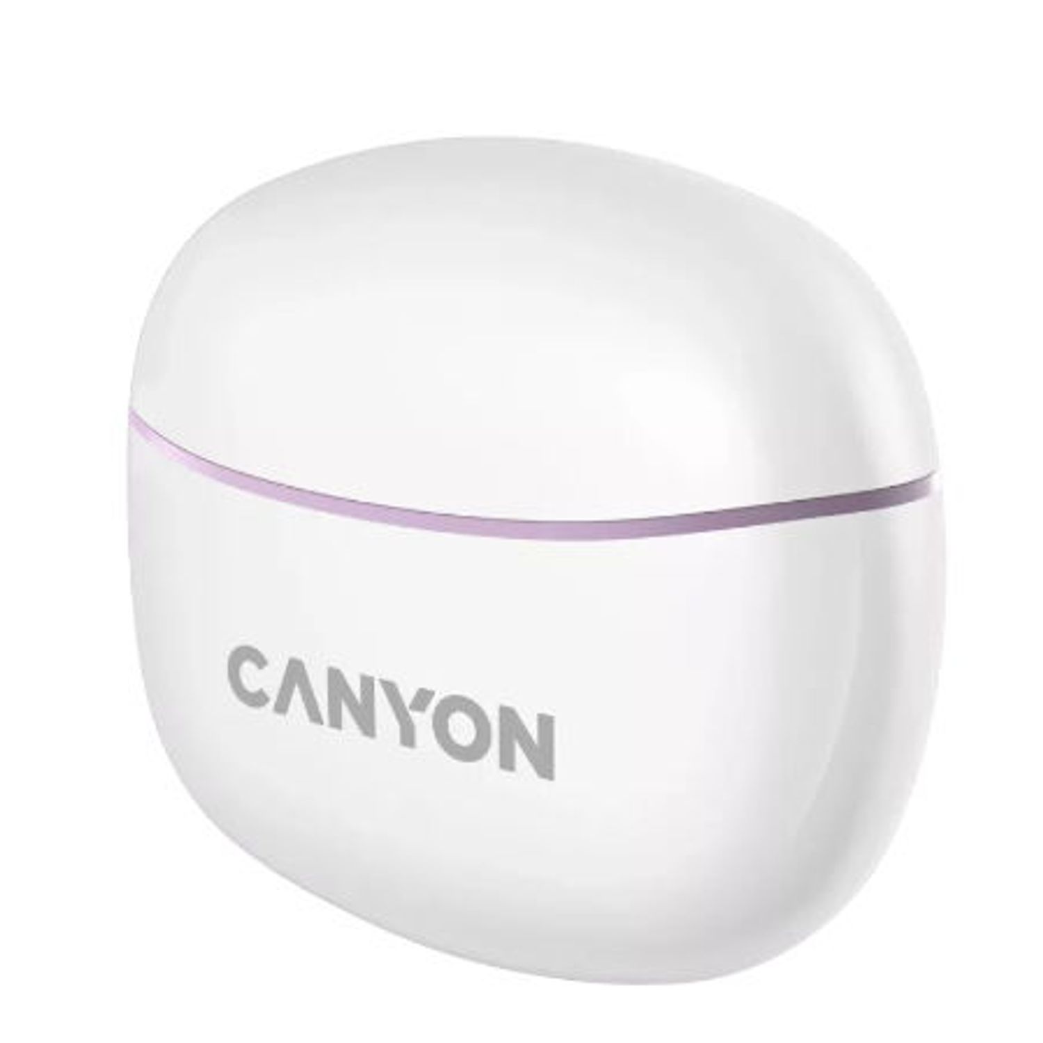 Casti True Wireless Canyon TWS-5, Bluetooth, In-Ear, Microfon (Violet) fotografia produsului View 4 L