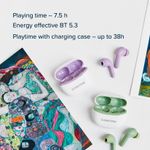 Casti True Wireless Canyon TWS-5, Bluetooth, In-Ear, Microfon (Violet) fotografia produsului View 6 S