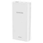 Acumulator extern Canyon PB-2001, 20000mAh, 2x USB-A (Alb) fotografia produsului View 2 S