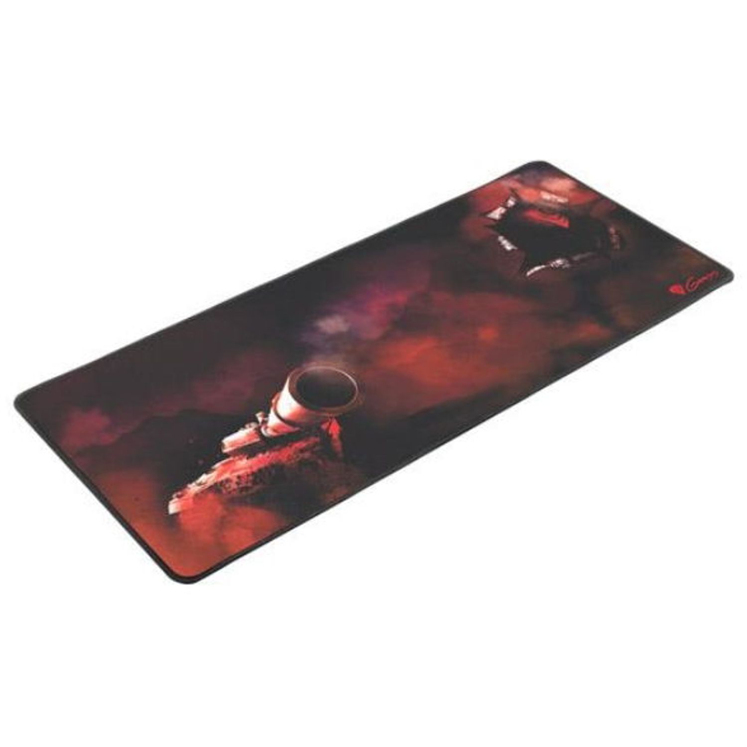 Mouse Pad Gaming Genesis CARBON 500 XXL Tank (Negru/Rosu) fotografia produsului View 3 L