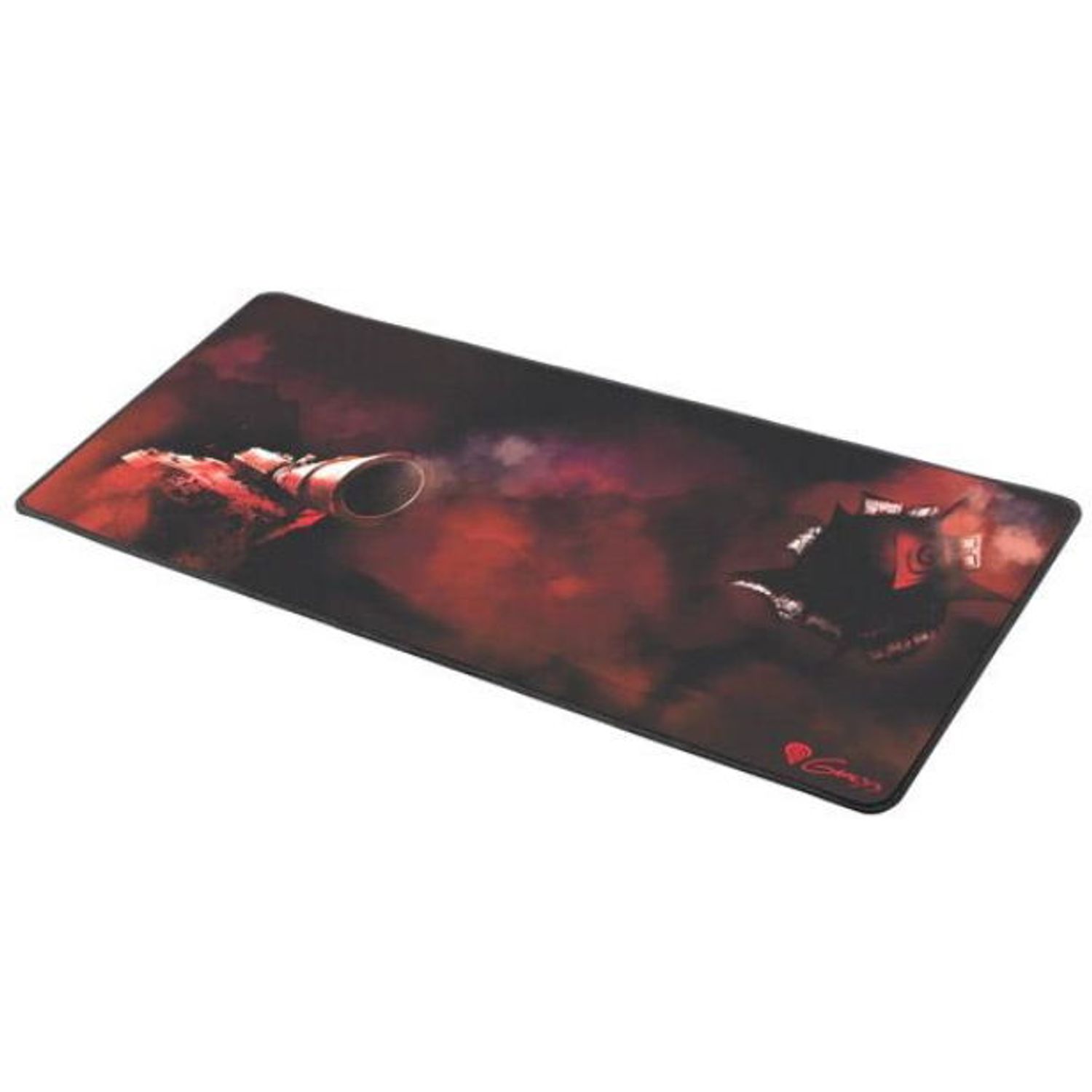 Mouse Pad Gaming Genesis CARBON 500 XXL Tank (Negru/Rosu) fotografia produsului View 2 L