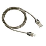 Cablu de date Canyon CNS-USBM5DG, Micro USB, USB 2.0 Type A, 1 m (Argintiu) fotografia produsului
