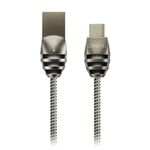 Cablu de date Canyon CNS-USBC5DG, USB 2.0, USB Type C, 1 m (Argintiu) fotografia produsului