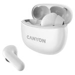 Casti True Wireless Canyon TWS-5, Bluetooth, In-Ear, Microfon (Alb) fotografia produsului View 3 S