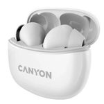 Casti True Wireless Canyon TWS-5, Bluetooth, In-Ear, Microfon (Alb) fotografia produsului View 2 S
