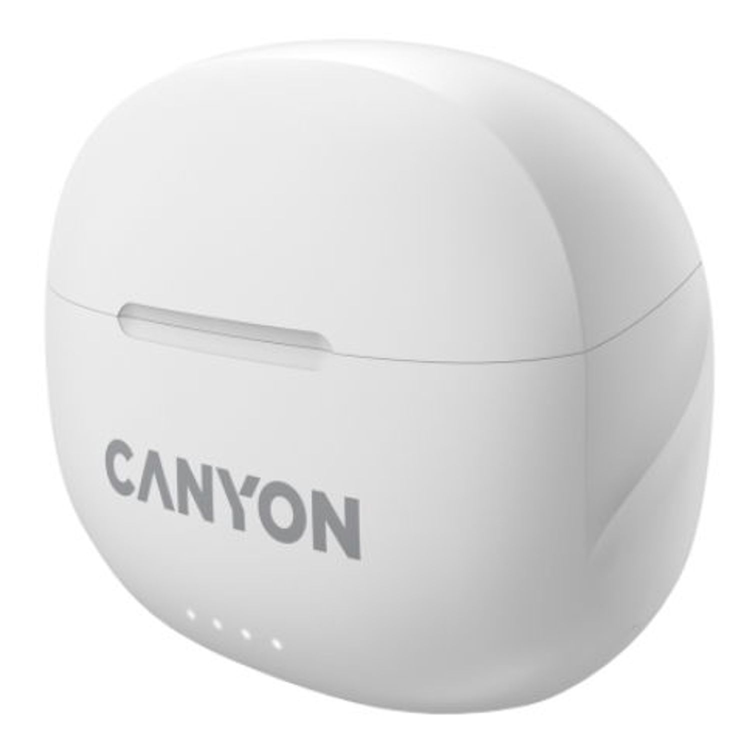 Casti True Wireless Canyon TWS-8, Bluetooth, ENC, Microfon (Alb) fotografia produsului View 4 L