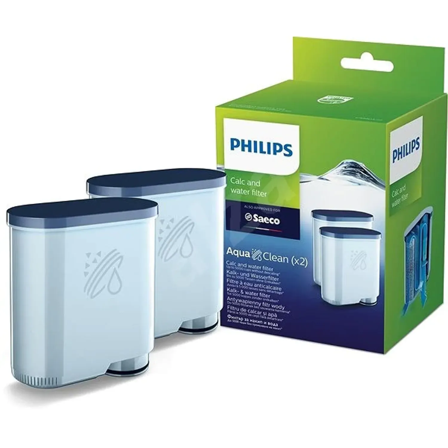 Filtru de apa AquaClean Philips Saeco CA6903/22, pachet 2 buc. fotografia produsului