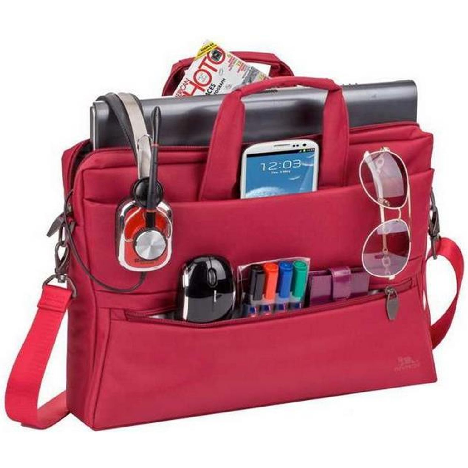 Geanta Laptop RivaCase 8630 15.6" (Rosie) fotografia produsului View 2 L
