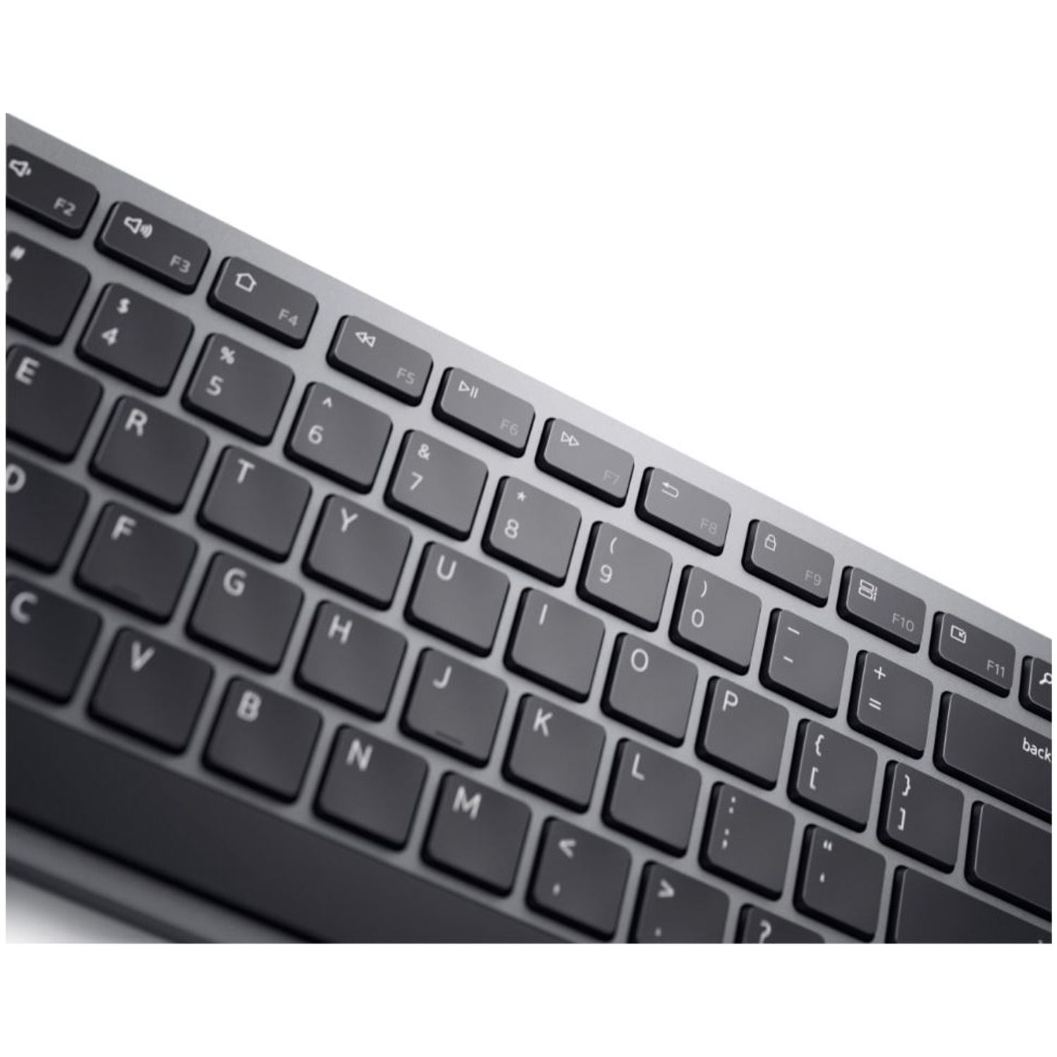 Tastatura Wireless Dell KB700,  layout US INT (Gri) fotografia produsului View 3 L