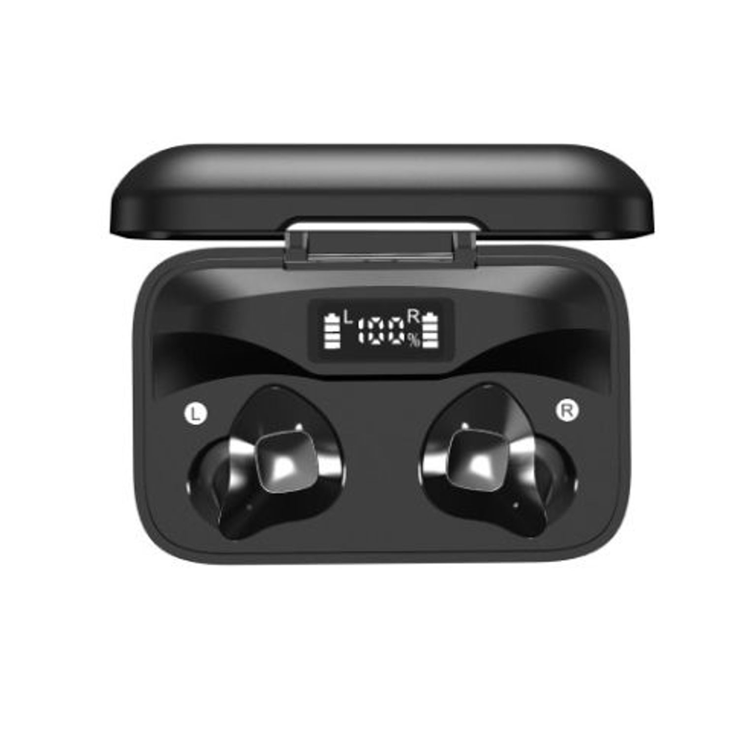 Casti True Wireless Energizer UB2609, Bluetooth, Waterproof IPX4, Active Noice Cancellation (Negru) fotografia produsului View 4 L