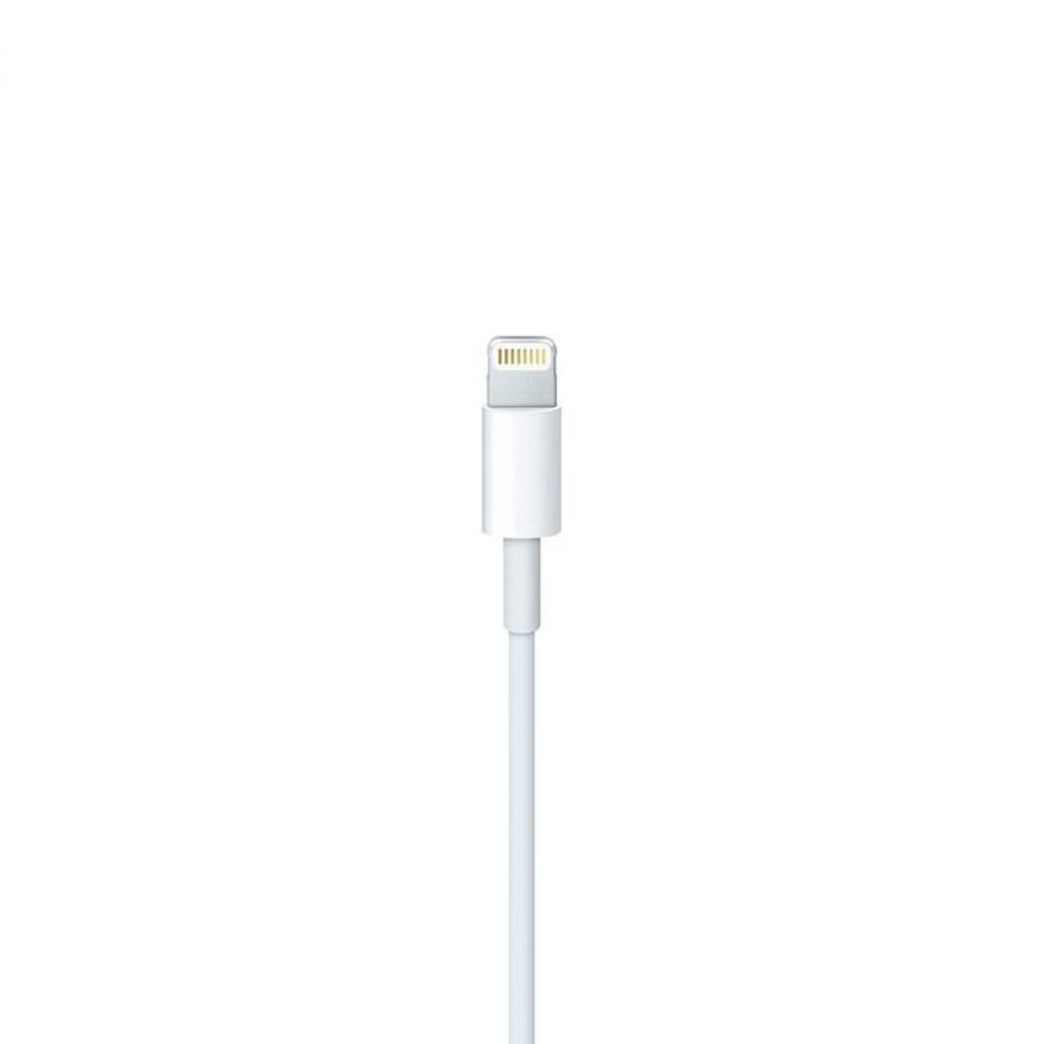 Cablu de date si incarcare USB - Lighting, 8 Pin, 1m, Fast Charging Alb fotografia produsului View 3 L