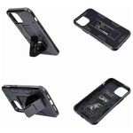 Husa Antisoc Magnetica Premium Forcell Defender cu Suport Telefon pentru Iphone 12 Mini, Neagra fotografia produsului