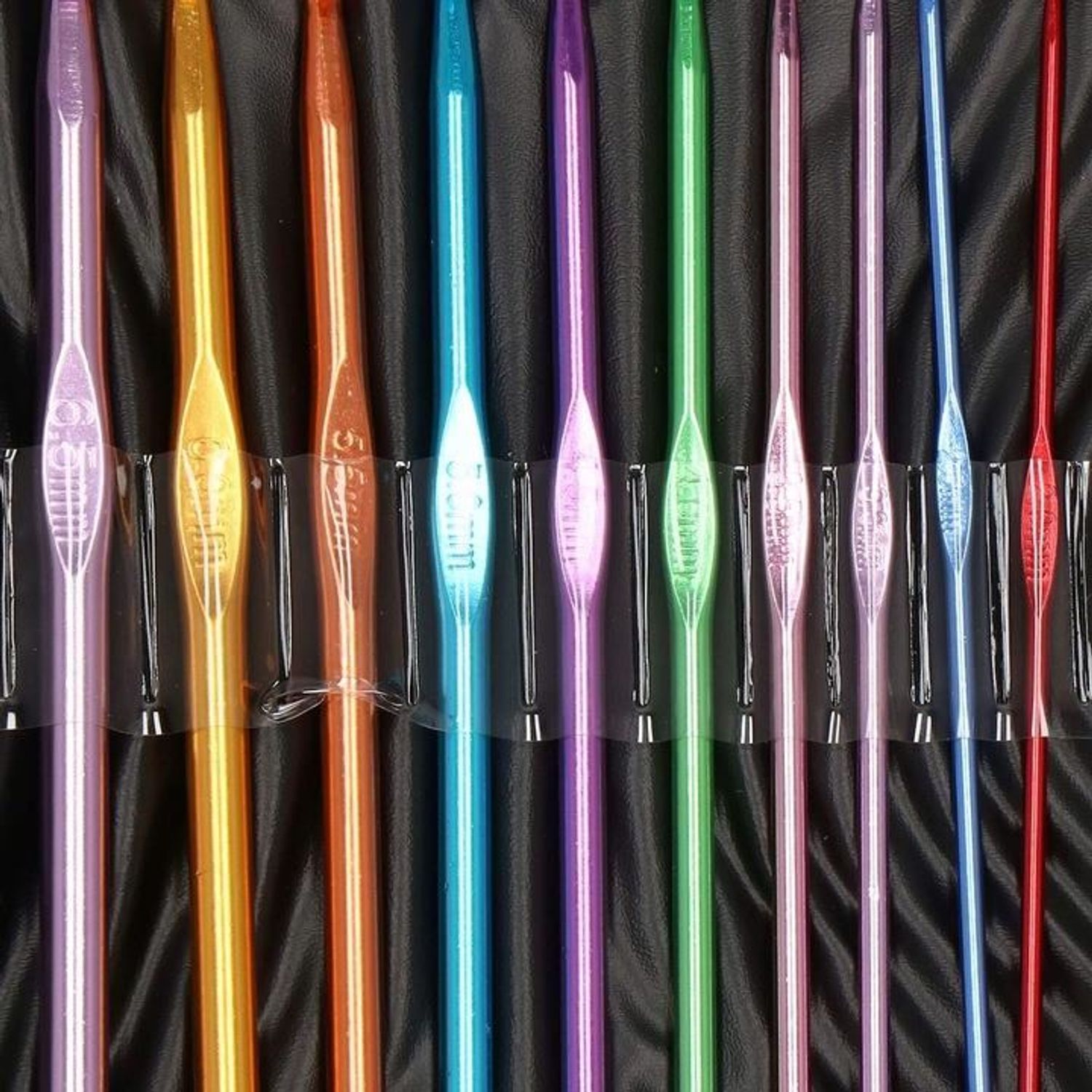 Crosete, multicolore, cu trusa si accesorii, set 50 buc, 0.6-6.5 mm, Springos fotografia produsului View 6 L