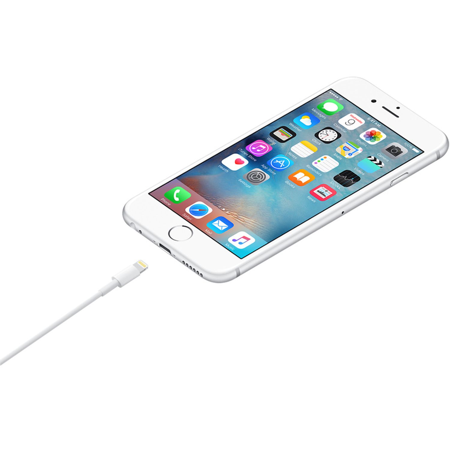 Cablu de date Type-C / Lighting, compatibil cu dispozitivele Iphone si Macbook-uri, Fast Charging, 1m, 2A, Alb fotografia produsului View 3 L