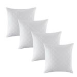 Set 4 perne matlasate, microfibra SoftTouch, Hypo-Alergice, 70x70 cm, Alb fotografia produsului