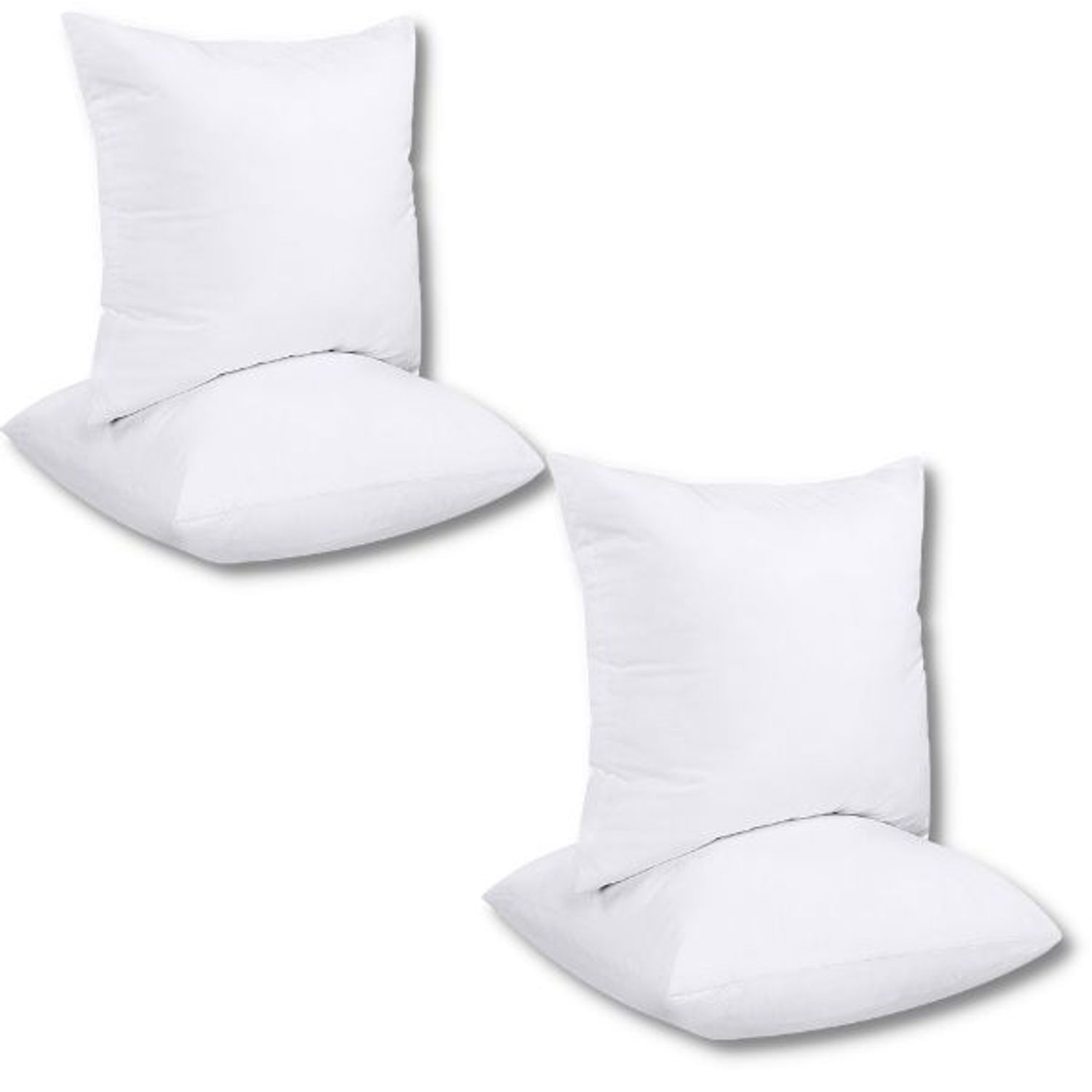 Set 4 perne clasice, microfibra SoftTouch, 70x70 cm, Hipoalergice, Alb fotografia produsului View 4 L