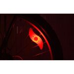 Set 5 buc Lumini ambientale LED cu 3 moduri de iluminare pentru spite Bicicleta, Rosu fotografia produsului View 5 S