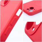 Husa MagSafe din silicon compatibila cu Iphone 14 Pro, Rosu Mat fotografia produsului View 3 S