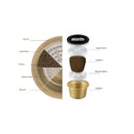 Capsule cafea Ecaffe Brasile Monorigine Special Editions, 10 capsule, compatibile CAFISSIMO fotografia produsului View 3 S
