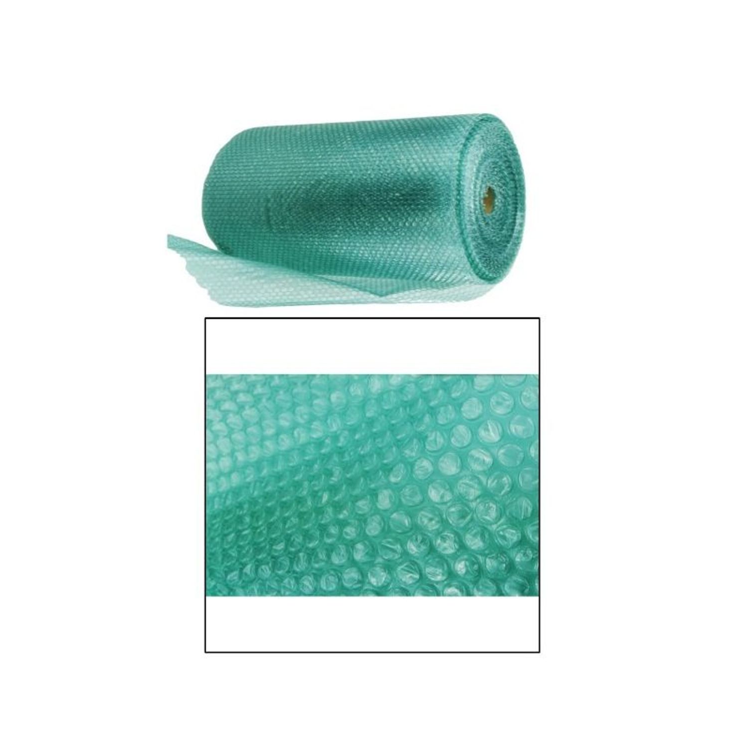 Folie cu bule verde 50 gr/mp 1m/100 ml/100mp fotografia produsului View 2 L