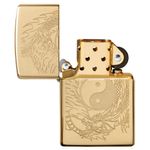 Bricheta Zippo 49024 Tiger & Dragon Design fotografia produsului View 4 S
