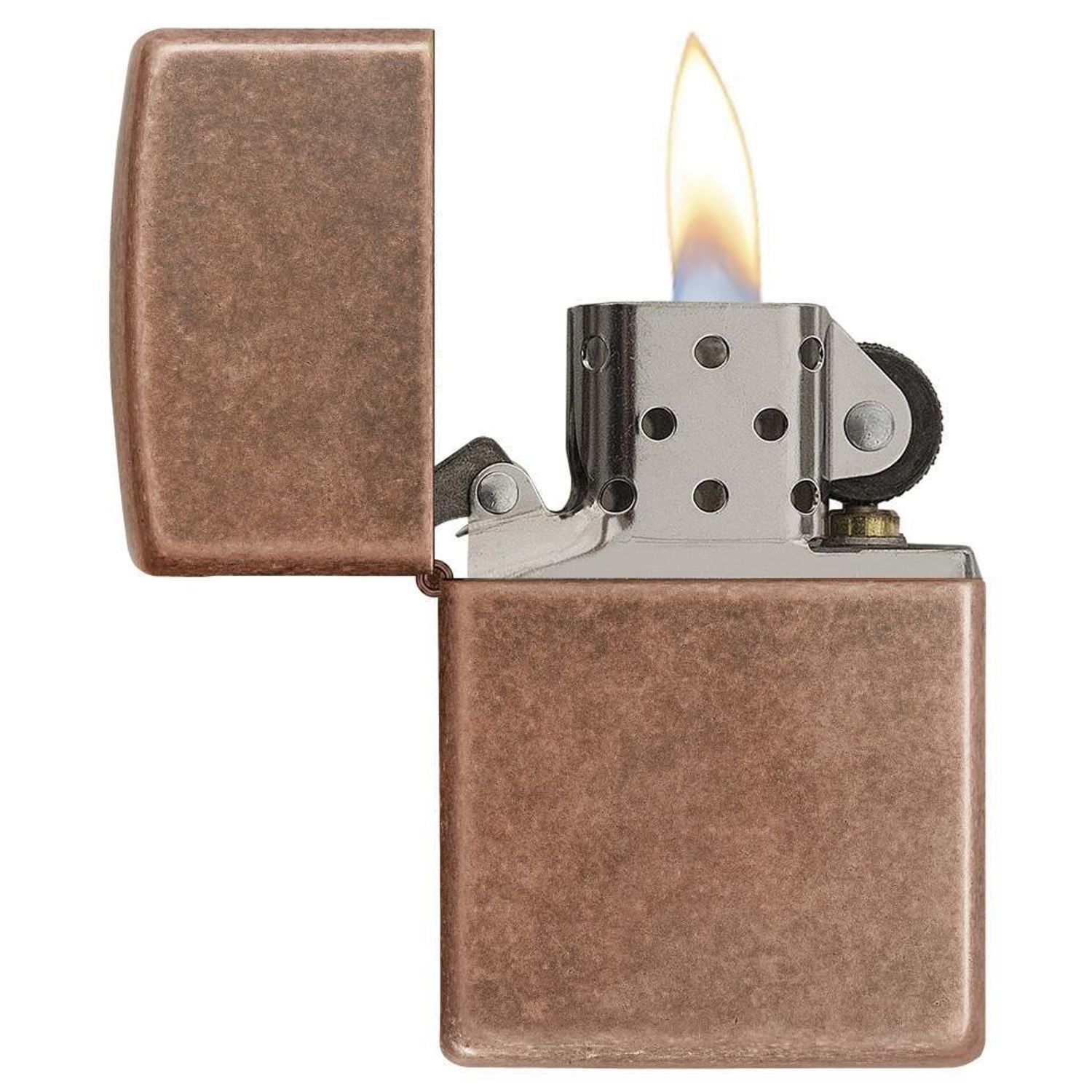 Bricheta Zippo 301FB Antique Copper fotografia produsului View 3 L