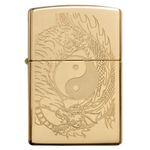 Bricheta Zippo 49024 Tiger & Dragon Design fotografia produsului View 2 S