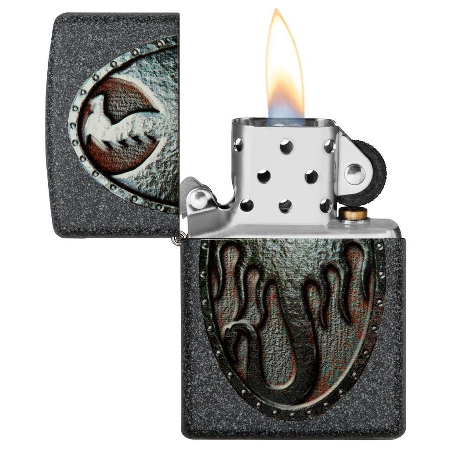 Bricheta Zippo Anne Stokes Metallic Dragon 49072 fotografia produsului View 3 L