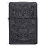 Bricheta Zippo 29989 Tone on Tone Design-Subtle Filigree fotografia produsului View 2 S