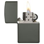 Bricheta Zippo 221 Classic Matte Green fotografia produsului View 3 S
