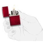 Bricheta Zippo 21063 Candy Apple Red fotografia produsului View 5 S